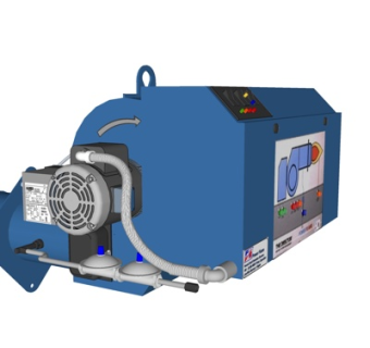 工业风机械操作台su模型