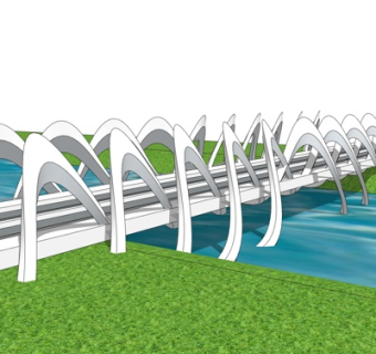 现代桥梁su模型