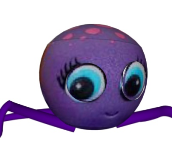 现代卡通章鱼su模型