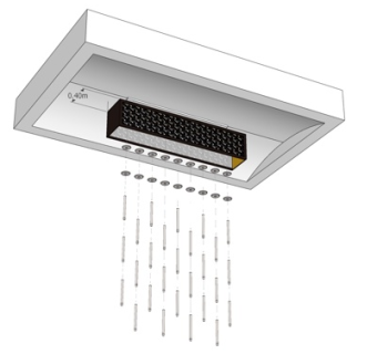 现代风铃吊灯su模型