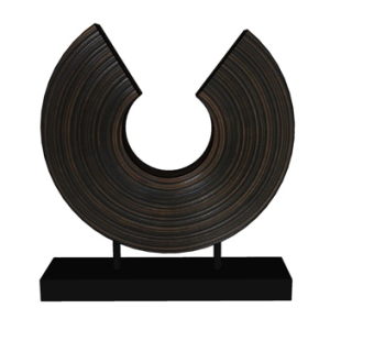 中式玉璧摆件su模型