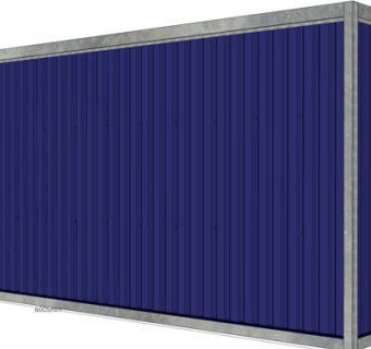 现代集装箱宿舍外观su模型