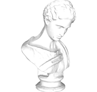 欧式人物头像雕塑su模型