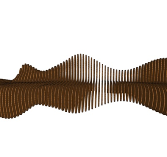 现代公用椅su模型