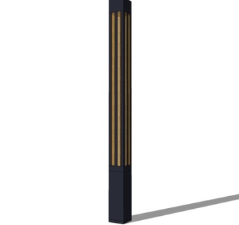 现代路灯su模型