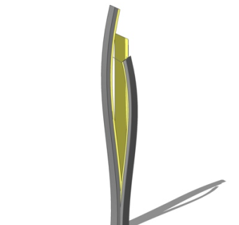 现代路灯su模型