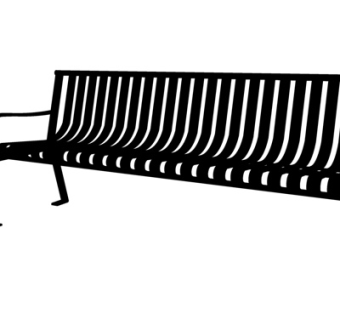 现代公用椅su模型