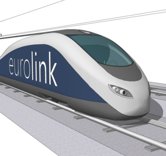 现代高速列车su模型