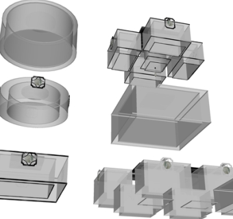 现代吊灯su模型