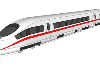 现代<em>高速列车</em>su模型