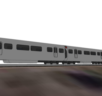 现代火车su模型