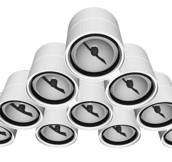 现代金属吊灯su模型