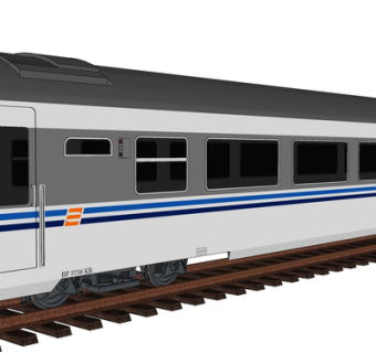 现代火车su模型