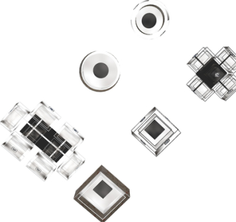 现代玻璃吊灯su模型