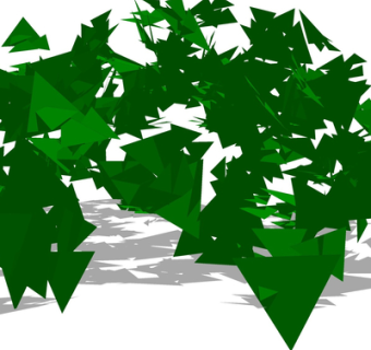 现代绿植花草su模型