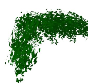 现代绿植藤蔓su模型