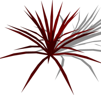 现代绿植花草su模型