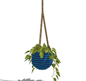 现代吊兰su模型