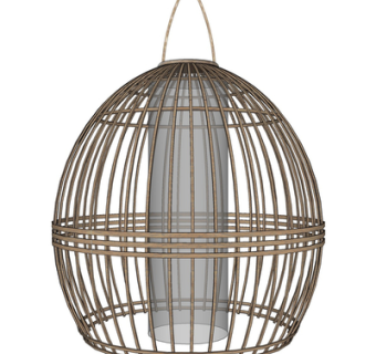 现代金属鸟笼su模型