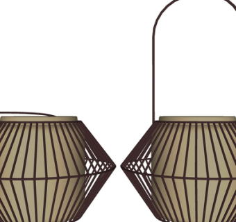 现代金属灯笼su模型