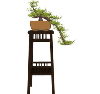 现代绿植盆栽su模型