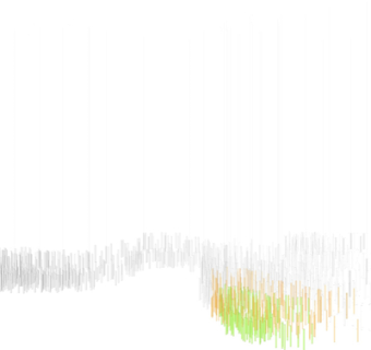 现代透明彩色水晶吊灯su模型