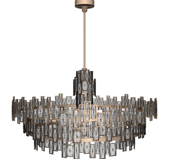 现代水晶吊灯su模型