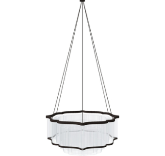 现代水晶吊灯su模型