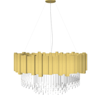 现代水晶吊灯su模型