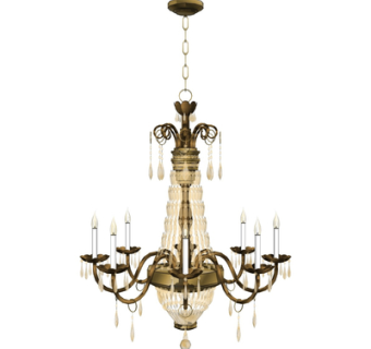 欧式水晶吊灯su模型