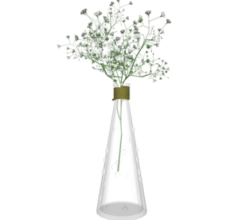 现代花瓶花卉su模型