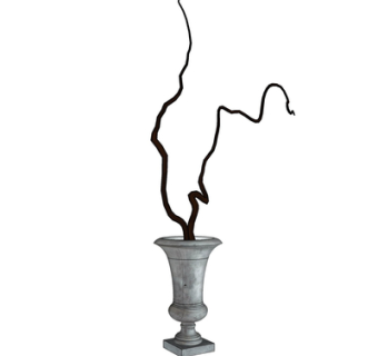 现代花瓶花卉su模型