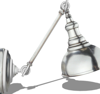 工业风金属壁灯su模型