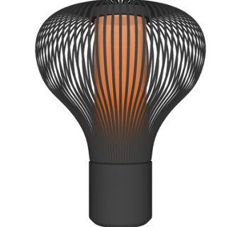 现代金属台灯su模型