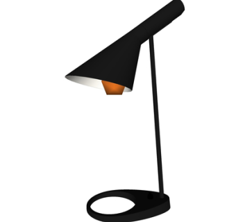 现代金属台灯su模型