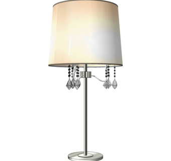 现代金属台灯su模型