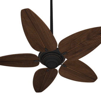 东南亚吊扇灯su模型