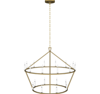 现代烛台吊灯su模型