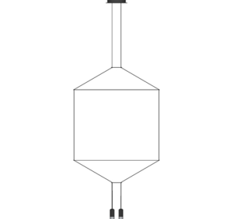 现代金属吊灯su模型