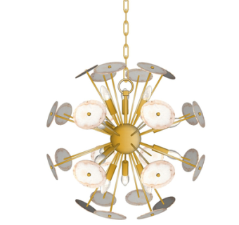 现代金属吊灯su模型