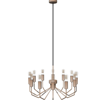 现代金属吊灯su模型