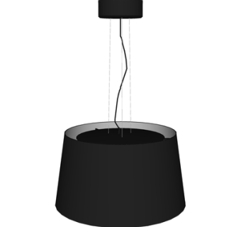 现代金属吊灯su模型