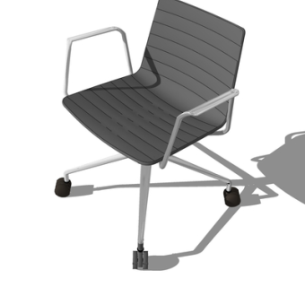 现代办公椅su模型