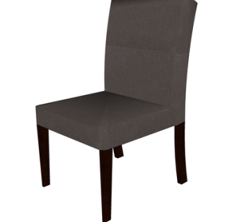 现代布艺单椅su模型