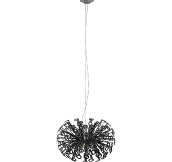 现代金属吊灯su模型