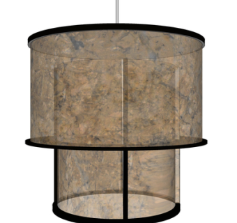 现代玻璃吊灯su模型