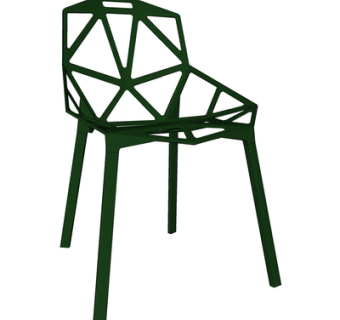 现代金属单椅su模型