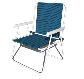 现代金属休闲椅su模型