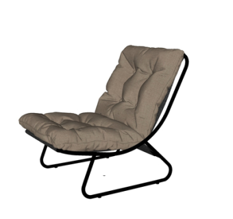 现代布艺休闲椅su模型