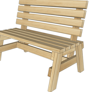 现代实木公用椅su模型